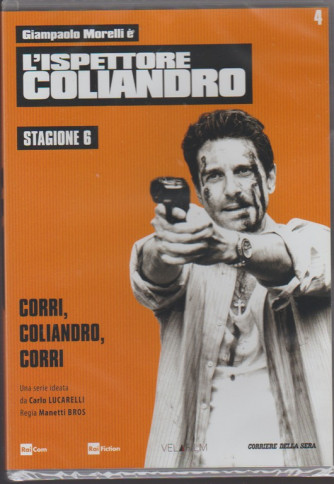 4° DVD l'Ispettore Coliandro Stagione 6 - Corri, Coliandro, corri