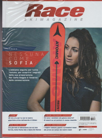 Race Ski Magazine - mensile n. 146 - novembre 2017 - Sofia Goggia