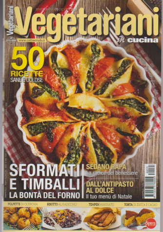 Vegetariani In Cucina - bimestrale Pocket n. 75 Dicembre 2017 