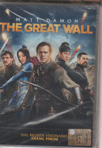 DVD - The Great Wall - Matt Damon  regia Zhang Yimou
