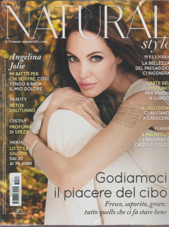 Natural Style - mensile n. 173 - Novembre 2017 - Angelina Jolie