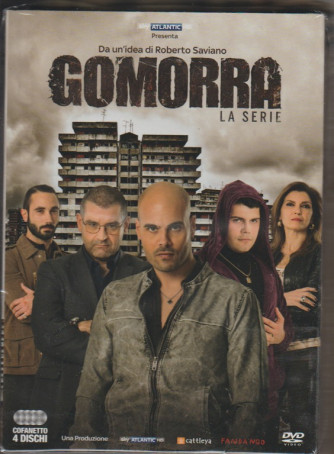 DVD - Cofanetto Gomorra La serie - Stagione 1 (4 dischi) - idea Roberto Saviano
