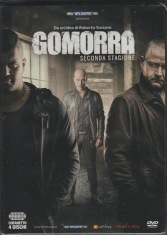 DVD - Cofanetto Gomorra La serie-seconda Stagione(4 dischi)-idea Roberto Saviano