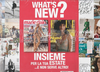 Elle Pocket + Marie Claire Pocket mensili Agosto 2017 