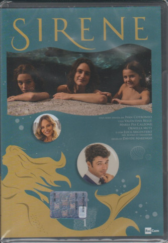 1° di 6 DVD -  Sirene - serie ideata da Ivan Cotronero per la TV - regia di DAvide Marengo