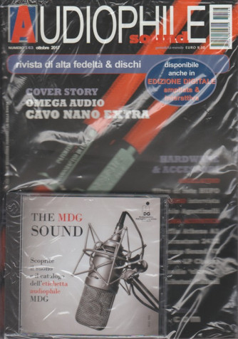 Audiophile Sound - mensile n. 163 Ottobre 2017 + CD The MDG SOUND