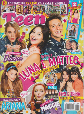 Teen - mensile n. 123 Luglio 2017 - Luna e Matteo l'amore vince sempre