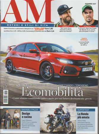 AM Automese - Mensile n. 12 Dicembre 2017 - Ecomobilità