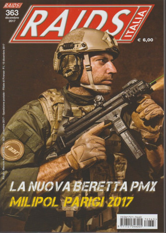 Raids Italia - mensile n. 363 Dicembre 2017 