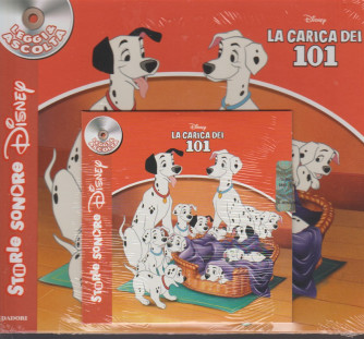 Storie sonore Disney: libro + CD - vol. 19 "La carica dei 101"