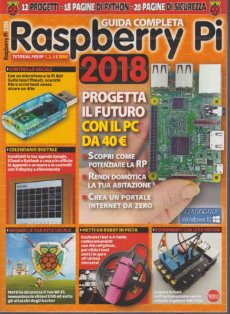 Raspberry Pi 2018: guida completa by Sprea editori Gennaio 2018