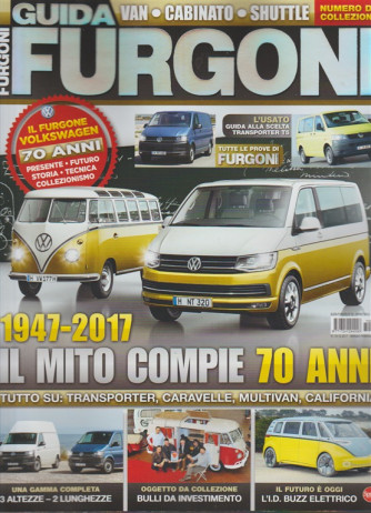 Guida Furgoni- bimestrale n.13 Gennaio2018- Il furgone Volkswagen Compie 70 Anni