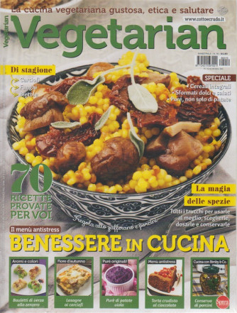 Vegetarian - n. 19 - bimestrale - novembre - dicembre2018 - 2 riviste
