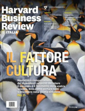 Harvard Business Review Italia mensile n.2 Gennaio/Febbraio 2018