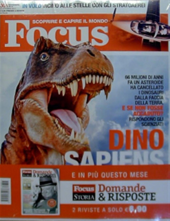 Focus speciale n.301 Ottobre 2017 - Dino Sapiens
