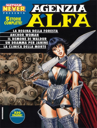 Agenzia Alfa n.22 semestrale - 5 storie complete (Nathan Never presenta)