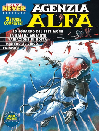 Agenzia Alfa n.34 semestrale - Nathan Never presenta 5 storie complete!