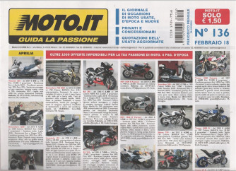 Moto.It - mensile n. 136 Febbraio 2018 - Guida la passione