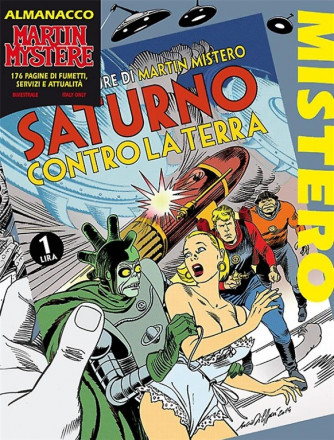 Martin Mistère Almanacco Mistero n.28 - 2014 annuale - Saturno contro la Terra