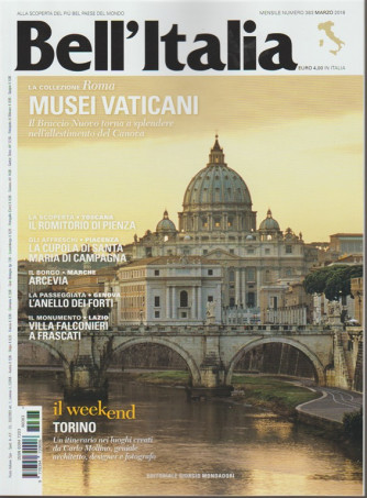 Bell'Italia - mensile n. 383 Marzo 2018 - MuseiVaticani