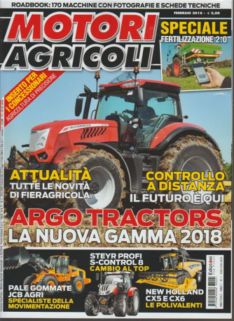 Motori Agricoli - bimestrale n.1 Febbraio 2018 Argo Tractors:la nuova gamma 2018