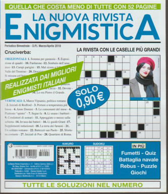 La Nuova Rivista Enigmistica - Bimestrale n. 21 Marzo 2018 - Arisa
