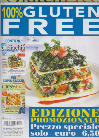 100% Gluten Free - Edizione Promozionale 2 riviste Celiachia oggi e Cluten free