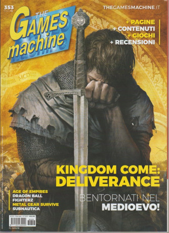 The Games Machine - mensile n. 353 Aprie 2018 Kingdom Come: Deliverance 