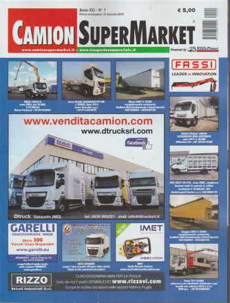 Camion Super Market - mensile n. 2 Febbraio 2018 