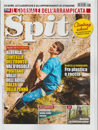 SPIT - bimestrale n.6 Maggio 2018 il giornale dell'arrampicata
