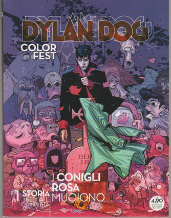Dylan Dog Color Fest - Trimestrale n. 25 Maggio 2018 I Conigli Rosa Muoiono
