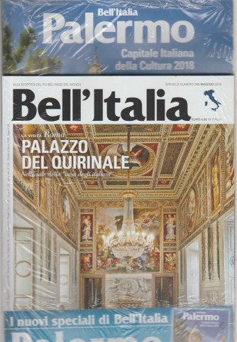 Bell'italia - mensile n. 385 Maggio 2018 + Speciale: Palermo 