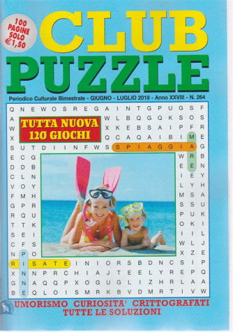 Club Puzzle - n. 264 - periodico culturale bimestrale - giugno - luglio 2018 