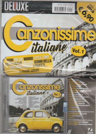 CD - Canzonissime Italiane vol. 1 - elenco brani nella scansione allegata