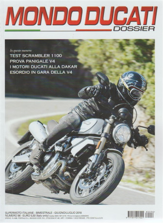 Mondo Ducati    Dossier  -  Supermoto italiane - bimestrale - giugno - luglio 2018 -  n. 96
