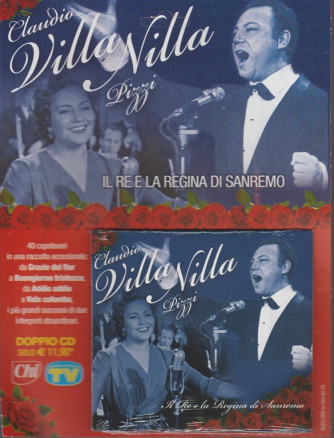 Doppio CD - Claudio Villa & Nilla Pizzi - il Re e la regina di Sanremo