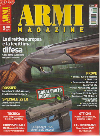 Armi Magazine n. 7 - luglio 2018 - mensile