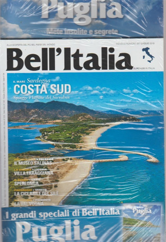 Bell'Italia - n. 387 - mensile - luglio 2018 - + I grandi speciali di Bell'Italia. Puglia in regalo