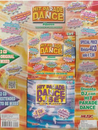 4 CD - Hit Parade Dance:  Diventa un DJ