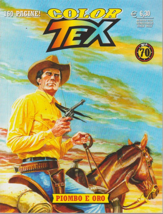 Tex Color - Piombo E Oro - n. 13 - agosto 2018 - semestrale - 160 pagine!