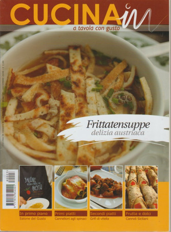 Cucina in - mensile n. 3 Dicembre 2008 - Frittatensuppe 