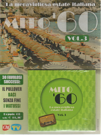 La meravigliosa estate italiana mito '60 volume 3 - doppio CD - settimanale - 14/8/2018 - 