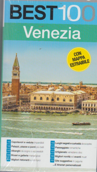 Marco Polo presenta Diari di viaggio - Best 100 Venezia - Guida pocket con mappa estraibile - agosto 2018 