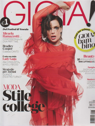 Gioia - n. 33 - 8//9/2018 - settimanale - 