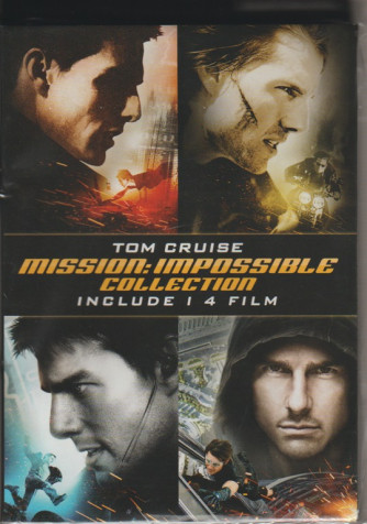 I Dvd Collection di Panorama - n. 11 - settimanale - settembre 2018  - Mission : impossible collection - con Tom Cruise - 4 film
