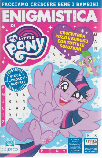 Enigmistica My little Pony - n. 8 - settembre - ottobre 2018 - bimestrale