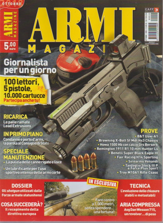 Armi Magazine - n. 10 - ottobre 2018 - mensile