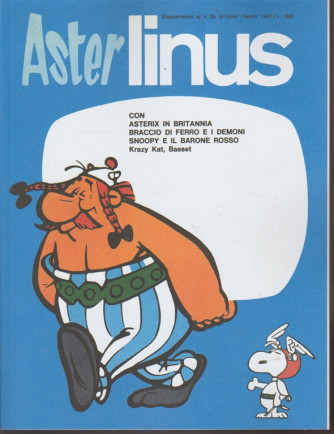 Linus Speciali - Aster Linus - RIEDIZIONE - supplemento al n. 25 Aprile 1967 