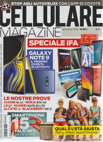 Cellulare Magazine - n. 7 - settembre 2018 - mensile