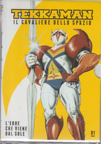 Tekkaman il cavaliere dello spazio - n. 1 - settimanale - fascicolo + dvd